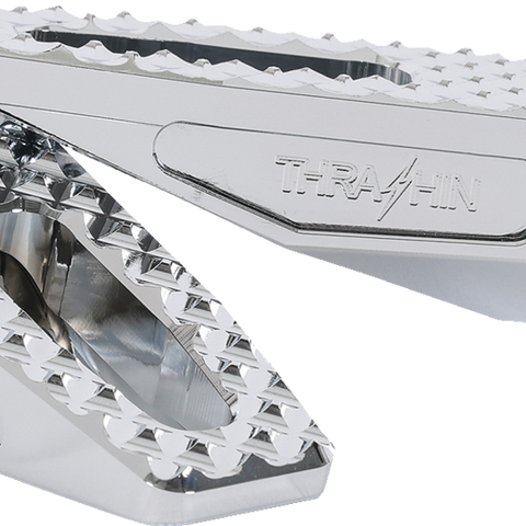 THRASHIN SUPPLY CO. P-54 Footpegs - Rear - Chrome TSC-2021-3-SR