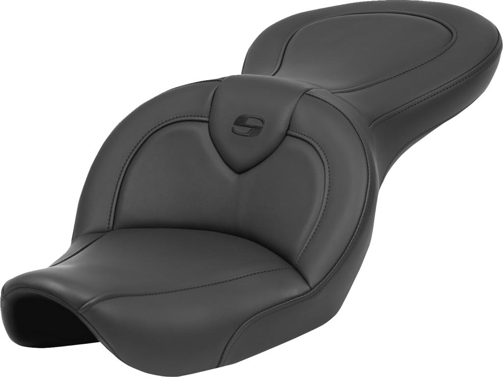 SADDLEMEN Roadsofa* Seat - without Backrest - Black - FXDWG '96-'23 896-05-187 - Team Dream Rides