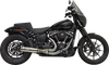 BASSANI XHAUST 1S77SSE 2-into-1 Stainless Steel Exhaust System with Superbike Muffler and Catalytic Converter