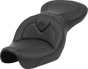 SADDLEMEN Roadsofa* Seat - Black Stitch - without Backrest - FXD '04-'05 804-04-187 - Team Dream Rides