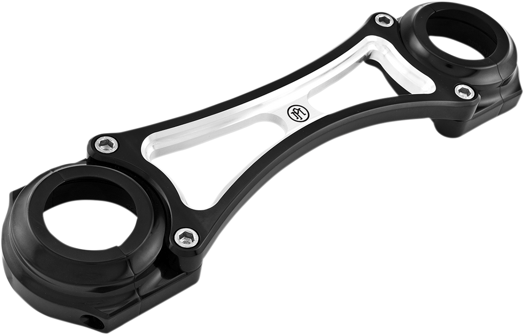 PERFORMANCE MACHINE (PM) Fork Brace - 49 mm - Contrast Cut - '06-'17 FXD 0208-2124-BM - Team Dream Rides