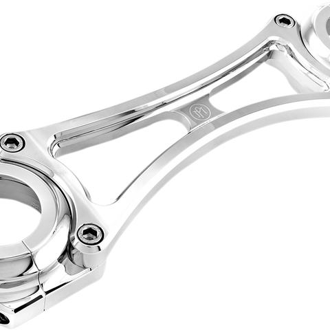 PERFORMANCE MACHINE (PM) Fork Brace - 49 mm - Black - '06-'17 FXD 0208-2124-CH - Team Dream Rides