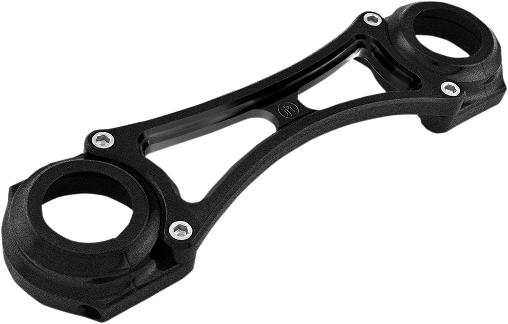PERFORMANCE MACHINE (PM) Fork Brace - 41 mm - Black - '84-'13 FXST 0208-2125-SMB - Team Dream Rides