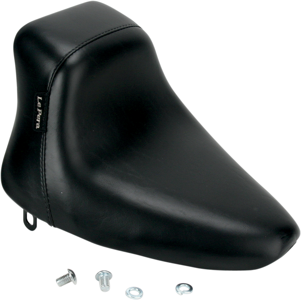 LE PERA Bare Bones Up-Front Solo Seat - Black for Softail '84-'99 LNU-007 - Team Dream Rides