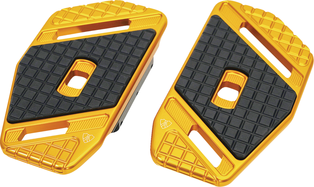 Arlen Ness SpeedLiner Passenger Floorboards - Gold (Part 410-042)