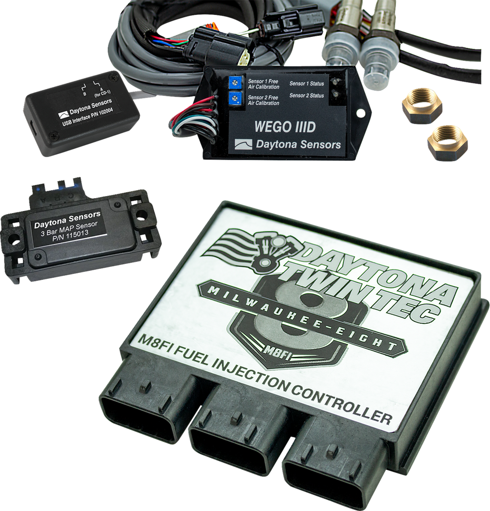 DAYTONA TWIN TEC LLC Fuel Injection Electronic Control Module Kit with 3 BAR Manifold Absolute Sensor - '18-'20 Softail 17813