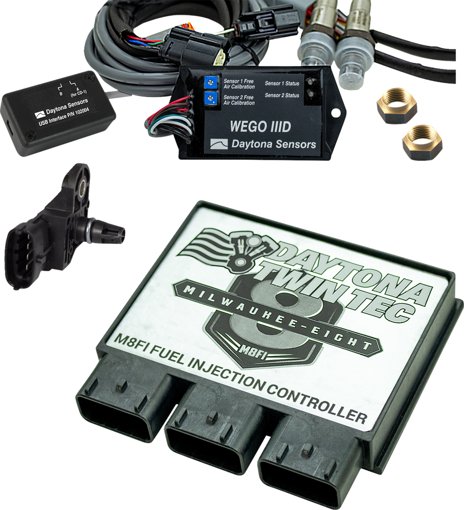 DAYTONA TWIN TEC LLC Fuel Injection Electronic Control Module Kit with 2 BAR Manifold Absolute Sensor - '18-'20 Softail 17812