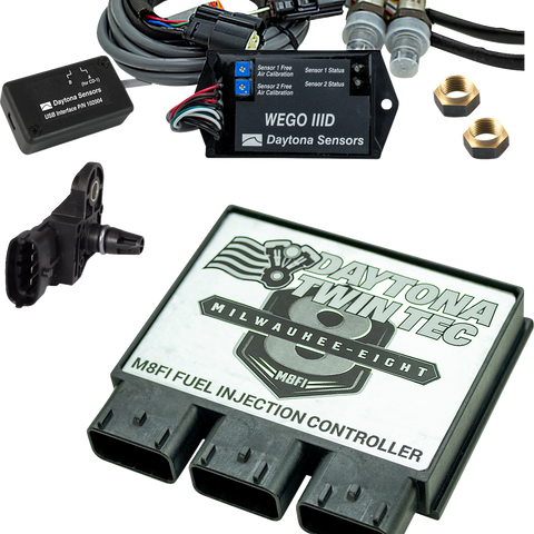 DAYTONA TWIN TEC LLC Fuel Injection Electronic Control Module Kit with 2 BAR Manifold Absolute Sensor - '18-'20 Softail 17812 - Team Dream Rides