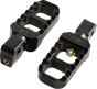 JOKER MACHINE Serrated Stubby Footpegs - Black - Part Number 08-642-8B - Team Dream Rides