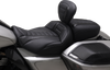 MUSTANG Deluxe Touring Solo Seat - Black Stitch - FLT/FLH '23-'24 89401