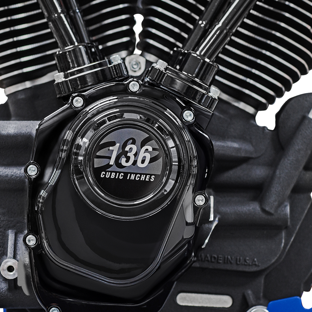 S&S CYCLE MK136 Black Edition Engine - Oil Cooled - 49 State - M8 Touring 310-1290 - Team Dream Rides