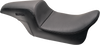 SLYFOX Slyfox Seat - Black Logo - Smooth Vinyl - Carbon Fiber - FL '08-'23 0801-1614 - Team Dream Rides