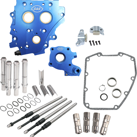 S&S CYCLE Cam Chest Kit without Cams - Chain Drive - Oil Cooled - Chrome Pushrods - Twin Cam 310-1273 - Team Dream Rides