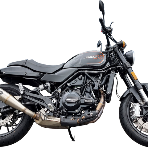 S&S CYCLE Grand National Slip-On Muffler - Brushed Stainless Steel 550-1114 - Team Dream Rides