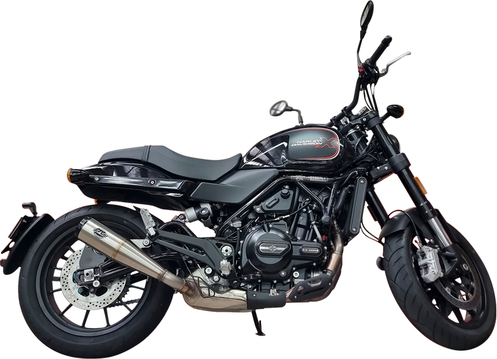 S&S CYCLE Grand National Slip-On Muffler - Brushed Stainless Steel 550-1114 - Team Dream Rides