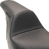 SLYFOX Slyfox Seat - Black Logo - Smooth Vinyl - Carbon Fiber - FL '18-'24 0802-1589 - Team Dream Rides