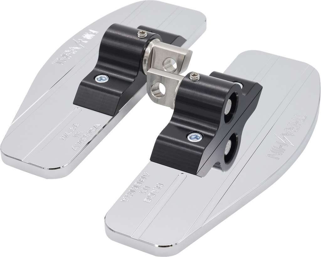 THRASHIN SUPPLY CO. Mini Floorboards - Chrome TSC-2025-3