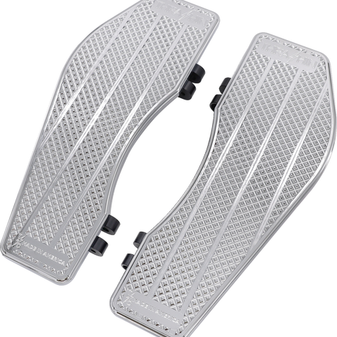 THRASHIN SUPPLY CO. Floorboards - Passenger - Chrome TSC-2200-3 - Team Dream Rides