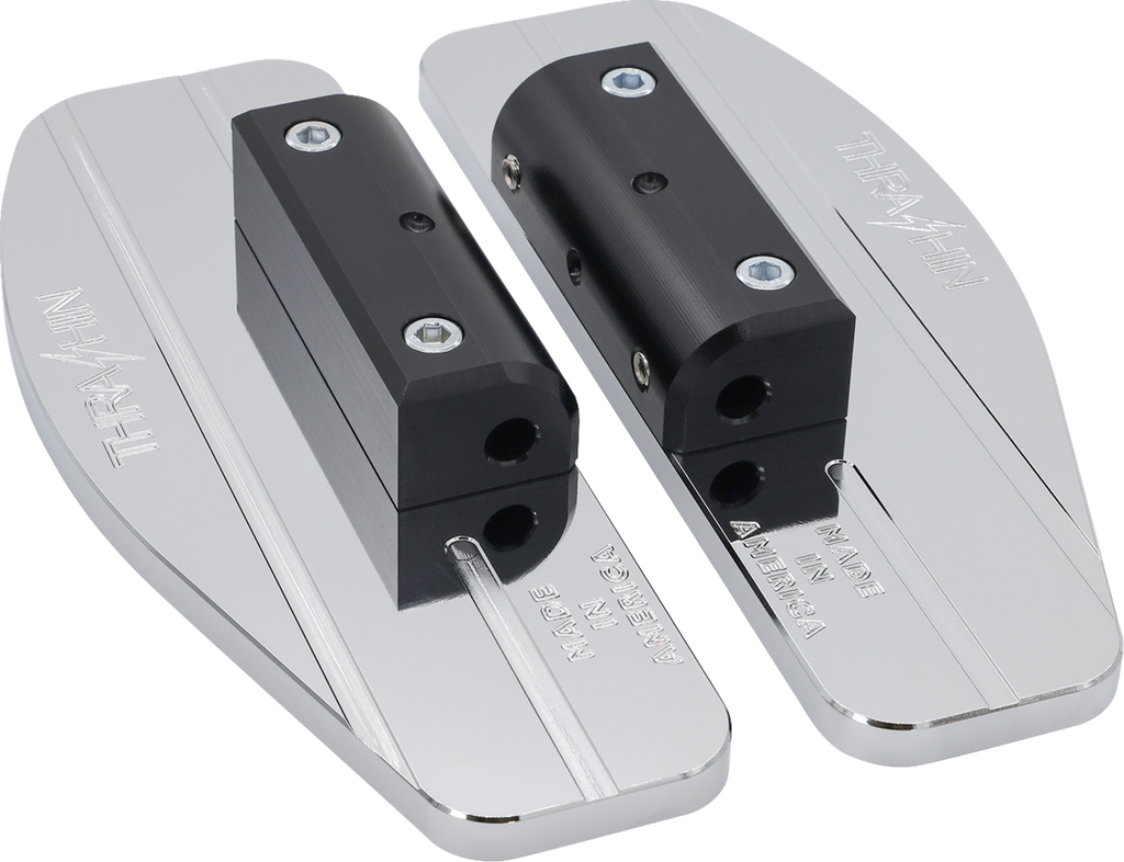 THRASHIN SUPPLY CO. Mini Passenger Floorboards Chrome TSC-2205-3