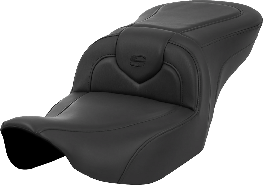SADDLEMEN Roadsofa™ Seat for FL 2023-2024 with Black Stitching - Part 823-07-187