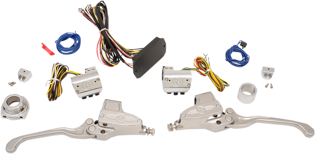 PERFORMANCE MACHINE (PM) Handlebar Controls - Hydraulic - 9/16" Master Cylinder - Chrome 0062-4024-CH - Team Dream Rides