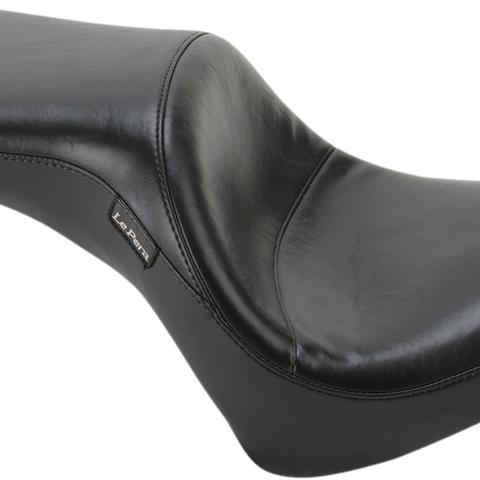 LE PERA Maverick Seat without Backrest - Smooth Black for Softail '84-'99 - Part LN-910S - Team Dream Rides