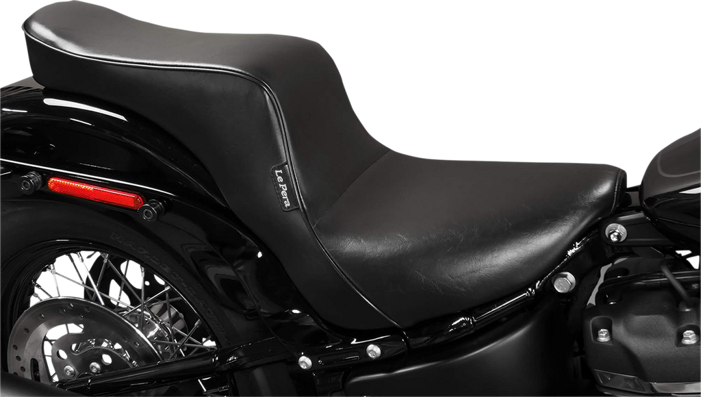 LE PERA Cherokee Seat - Smooth Black for FX/FL 2018-2024 - Part LY-020