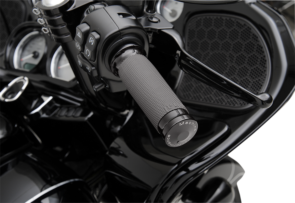 PERFORMANCE MACHINE (PM) Grips - Renthal Wrap - Black 0063-2020-B - Team Dream Rides