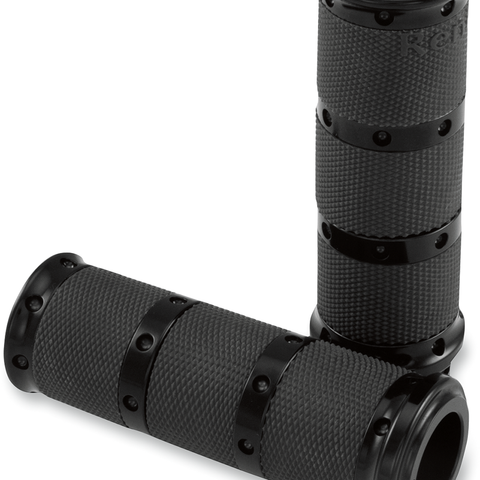 PERFORMANCE MACHINE (PM) Grips - XL - Cable - Chrome 0063-2010-CH - Team Dream Rides