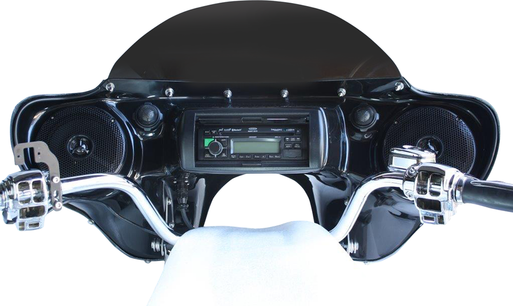 HOPPE Industries Sport Stereo Fairing with Handlebar Control for Road King - Part HPKT-0037A