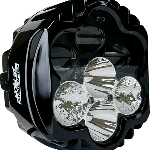 CUSTOM DYNAMICS Headlight - Universal SD2-HL-W - Team Dream Rides