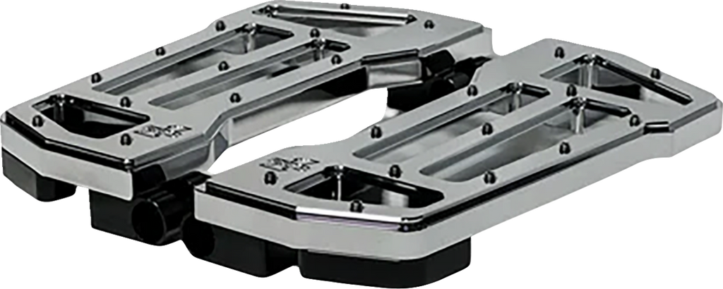 PRO-ONE PERF.MFG. Pro Board V2 Floorboards - Chrome 500780 - Team Dream Rides