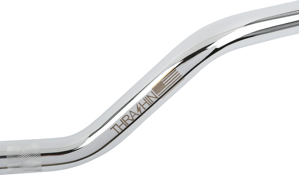 Thrashin Supply Co. 1-Inch Mid Bend Chrome Handlebar TSC-2804-3