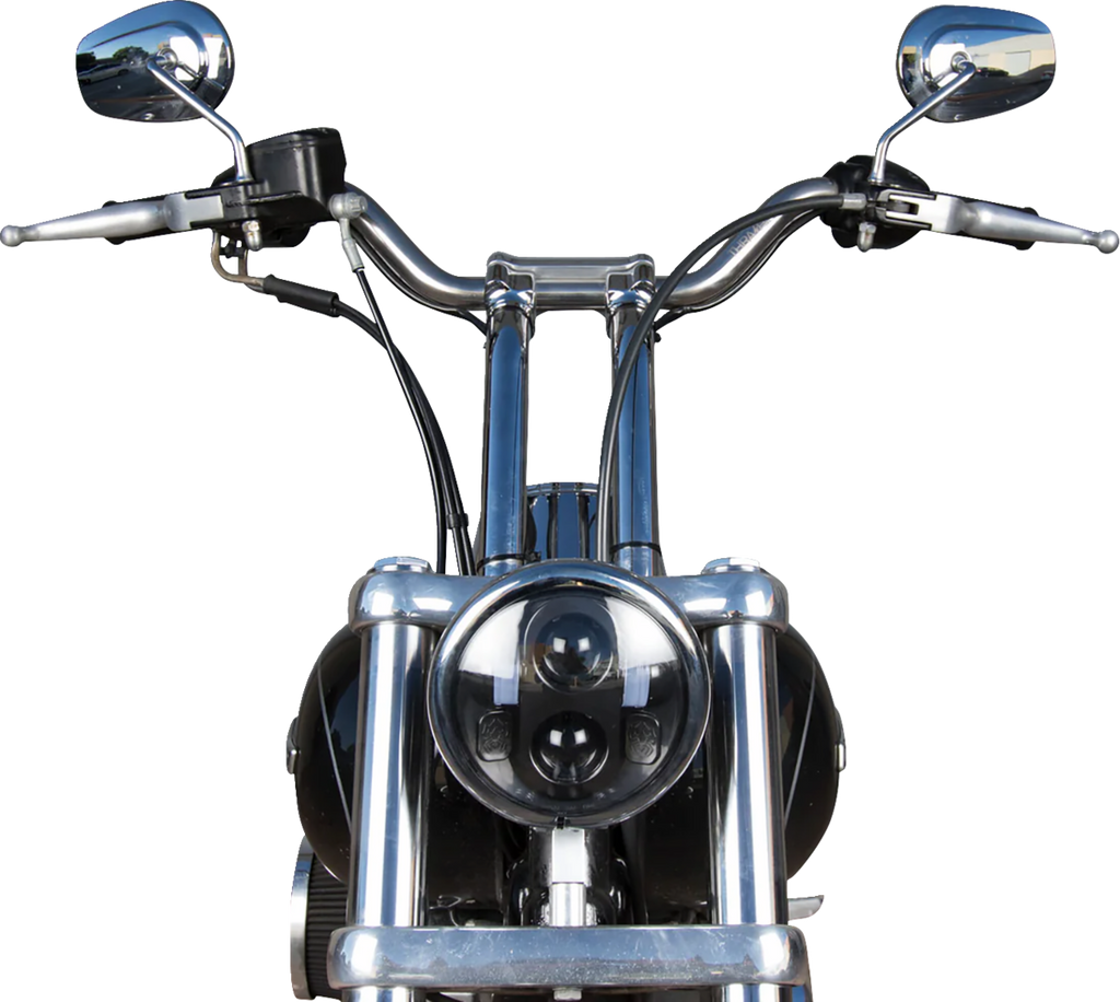 Thrashin Supply Co. 1-Inch Mid Bend Chrome Handlebar TSC-2804-3