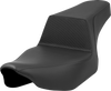 SADDLEMEN Step-Up Seat - Gripper Lumbar - Black - Extended Reach - Street Glide/Road Glide 823-07E-174 - Team Dream Rides