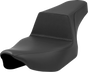 SADDLEMEN Step-Up Seat - Gripper Lumbar - Black - Extended Reach - Street Glide/Road Glide 823-07E-174 - Team Dream Rides