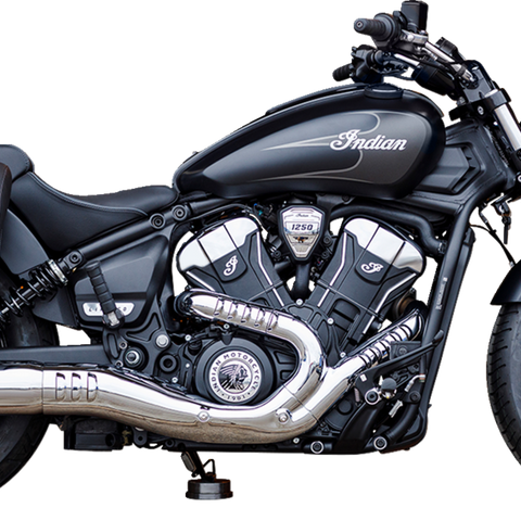 S&S CYCLE Grand National Slip-On Mufflers - Chrome - 50-State 550-1122 - Team Dream Rides