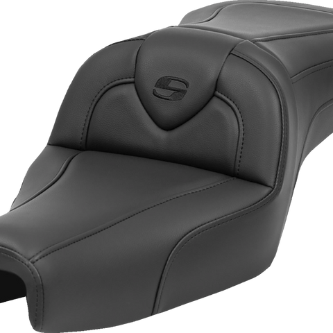 SADDLEMEN Roadsofa* Seat - without Backrest - Black - XL '04-'22 807-03-187 - Team Dream Rides