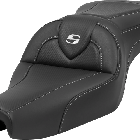 SADDLEMEN Roadsofa™ XL Seat with Carbon Fiber Construction (Part Number 807-11-185)