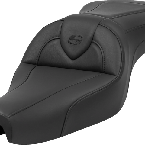 SADDLEMEN Roadsofa* Seat - without Backrest - Black - XL '04-'22 807-11-187 - Team Dream Rides