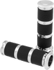 PERFORMANCE MACHINE (PM) Grips - XLS - Cable - Chrome 0063-2086-CH - Team Dream Rides