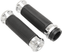 PERFORMANCE MACHINE (PM) Grips - Overdrive - TBW - Chrome 0063-2082-CH - Team Dream Rides