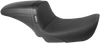 LePera Kickflip Seat - Basketweave Black for Harley FXD '06-'17 (Part No. LK-591BW)