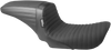 LePera Kickflip Seat with Pleated Design and Gripp Tape for Harley FXD 2006-2017 - Part LK-591PTGP