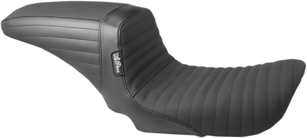 LePera Kickflip Seat with Pleated Design and Gripp Tape for Harley FXD 2006-2017 - Part LK-591PTGP