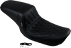 LePera Kickflip Seat Diamond Black for Harley FXD 1996-2003 - Part LN-591DM