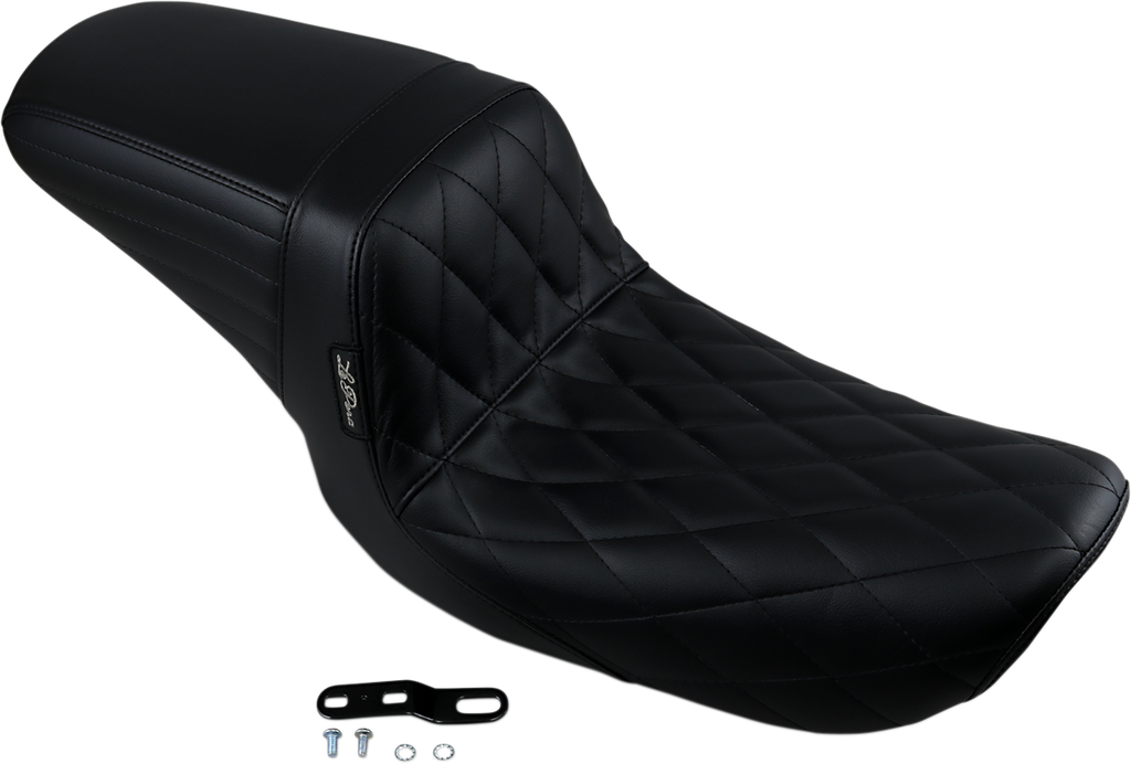 LePera Kickflip Seat Diamond Black for Harley FXD 1996-2003 - Part LN-591DM