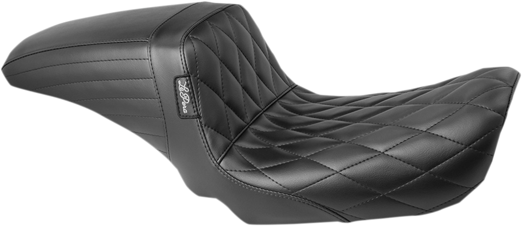 LE PERA Kickflip Daddy Long Legs Seat - Diamond Black for FX '06-'17 (Part LK-591DLDM)