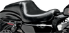 LE PERA Daytona Seat LK-542S for Harley Davidson XL '04-'23 – Smooth Black, Without Backrest