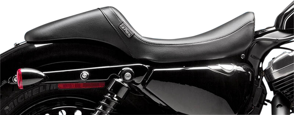 LE PERA Daytona Sport Daddy Long Legs Seat - Smooth - Black - XL '04-'22 LC-542DLS